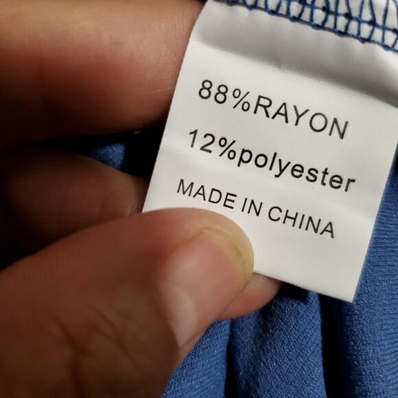 PRETTYGARDEN Long Lantern Sleeve Crewneck Tie Waist Knit Cocktail Dress Size XL - Picture 12 of 12